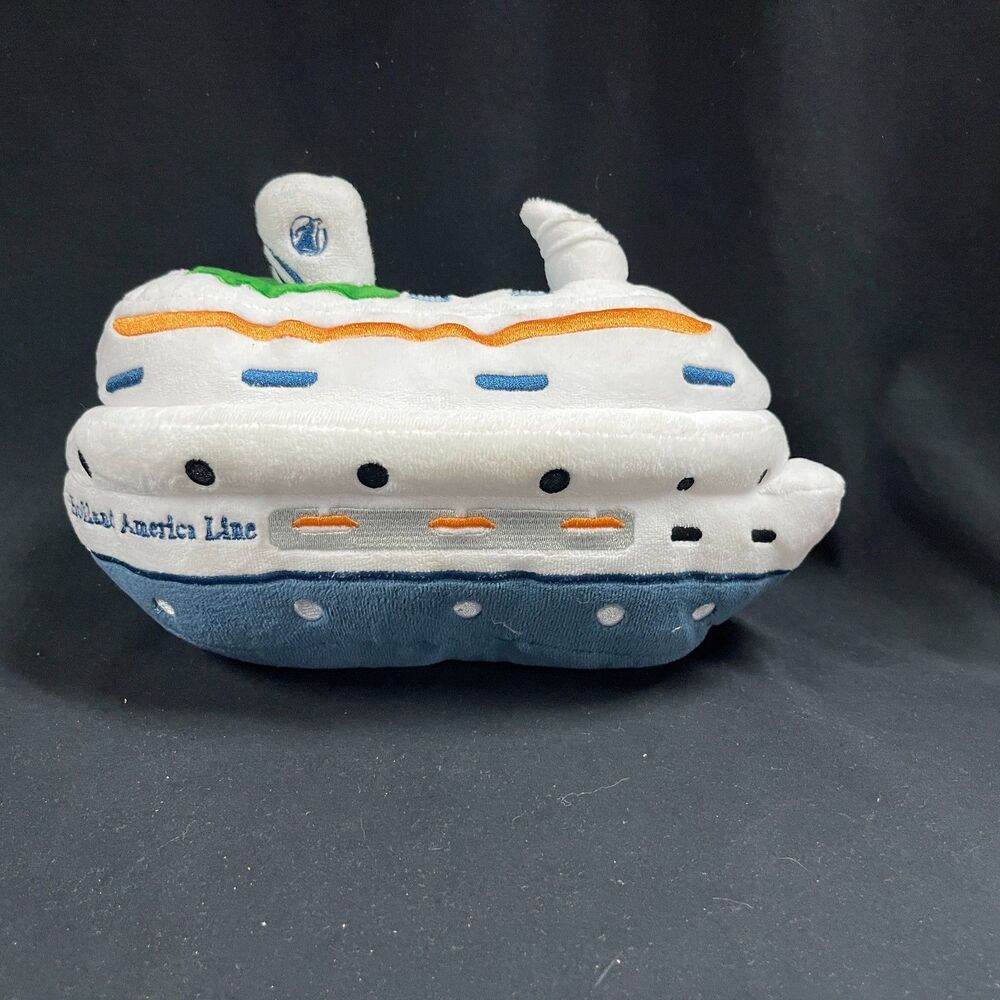 Holland American Line Plush Cruise Ship Boat Toy 12”